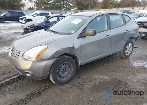 2008 Nissan Rogue S из США, поврежденный, VIN JN8AS58V08W411195